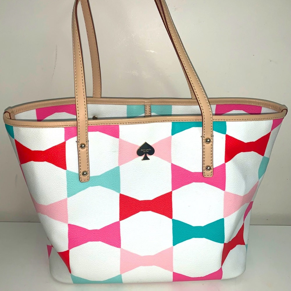 Kate Spade Coated Canvas Bow Harmony Tote - Picture 3 of 10